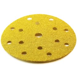 Sliberondel Gold 514 15-hul 150mm