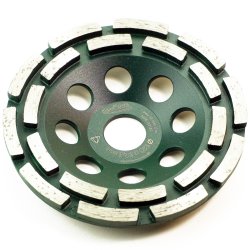 Diamantslibekop Dobbelt Segment 22,2 x 125mm