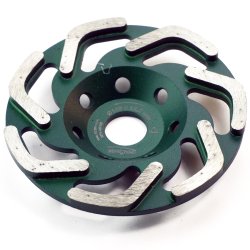 Diamantslibekop L-segment 22,2 x 125mm