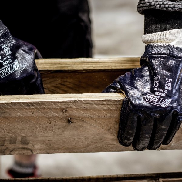 Bomuldshandske Nitril