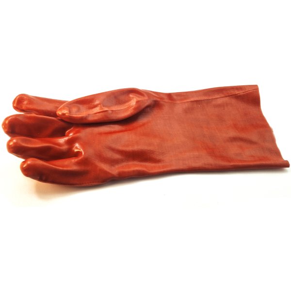 Kemikaliebeskyttelseshandske PVC 35cm