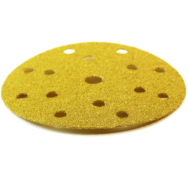 Sliberondel Gold 514 15-hul 150mm