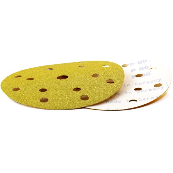 Sliberondel Gold 514 15-hul 150mm