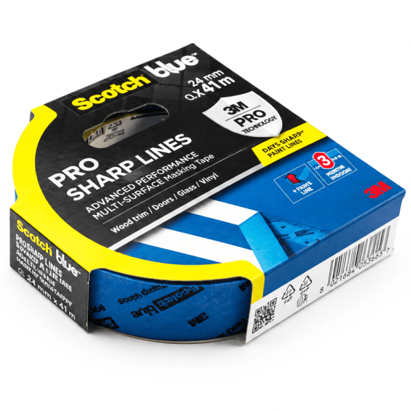 3M Scotch-Blue PRO Afdækningstape 2093