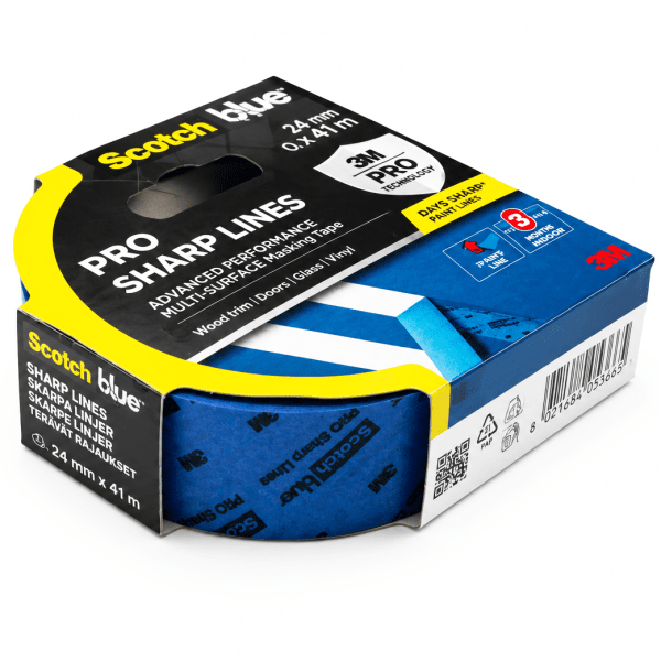 3M Scotch-Blue PRO Afdækningstape 2093