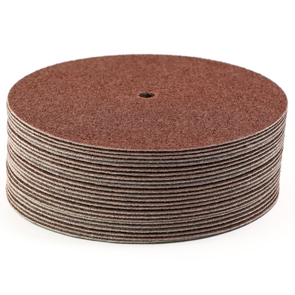 Sliberondel Red 150 mm x 8 mm Centerhul