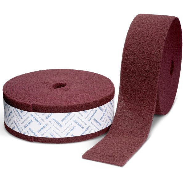 Non-woven Slibedug Rød VF 115mm x 10m