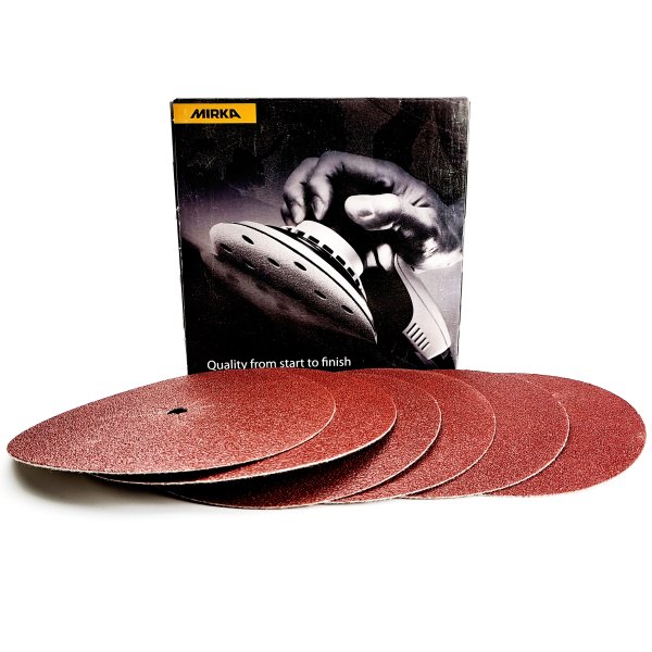 Coarce-Cut Sliprondel Uden Huller 150mm