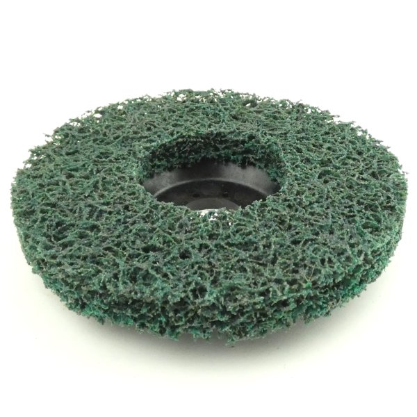 3M Scotch-Brite Grovrengøringsrondel Grøn 22,2 x 125mm