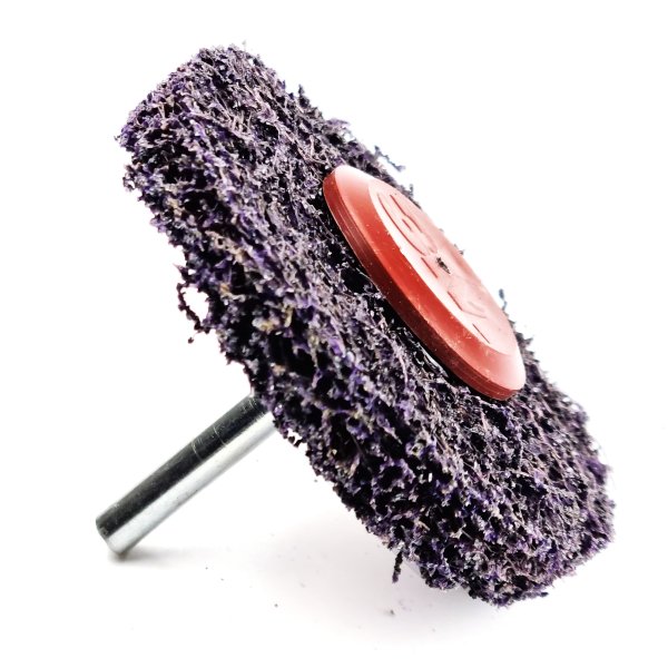 3M Scotch-Brite Grovrengøringsrondel Lilla med Aksel