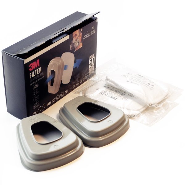 3M Partikelfilter 5935 + Filterholder 501