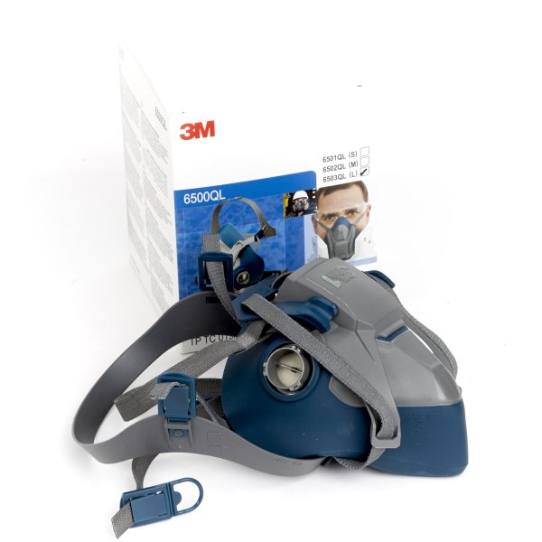 3M Halvmaske-Åndedrætsværn Quick-Launch 6500QL-Serien