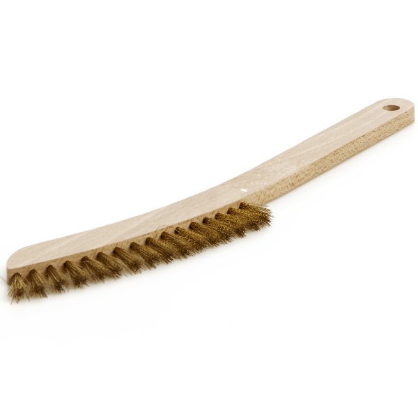 Hjørnebørste Messing 10 x 270mm