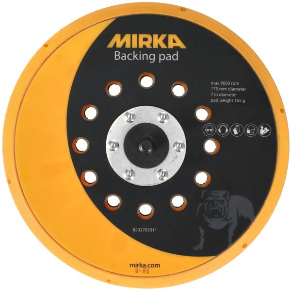 Mirka Slibesål 37-hul 175mm