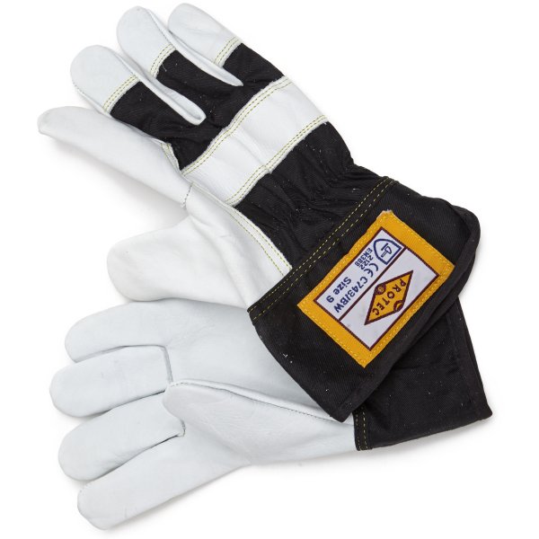 Læderhandske Protec