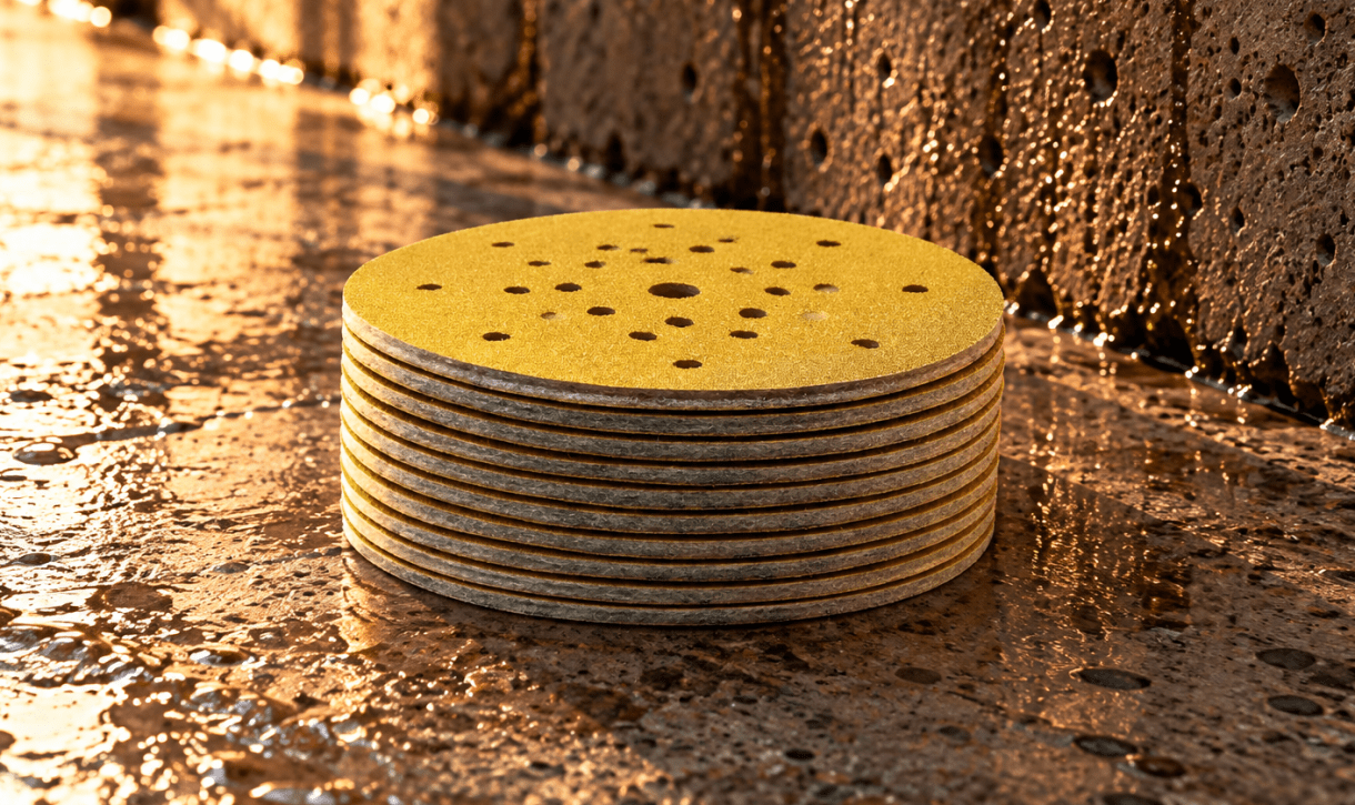 Slibematerialer og maskiner